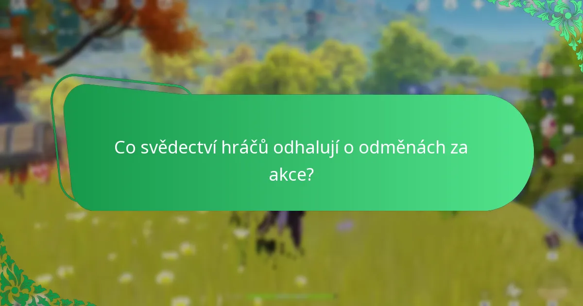 Jaká je zpětná vazba komunity na odměny za akce v Genshin Impact?