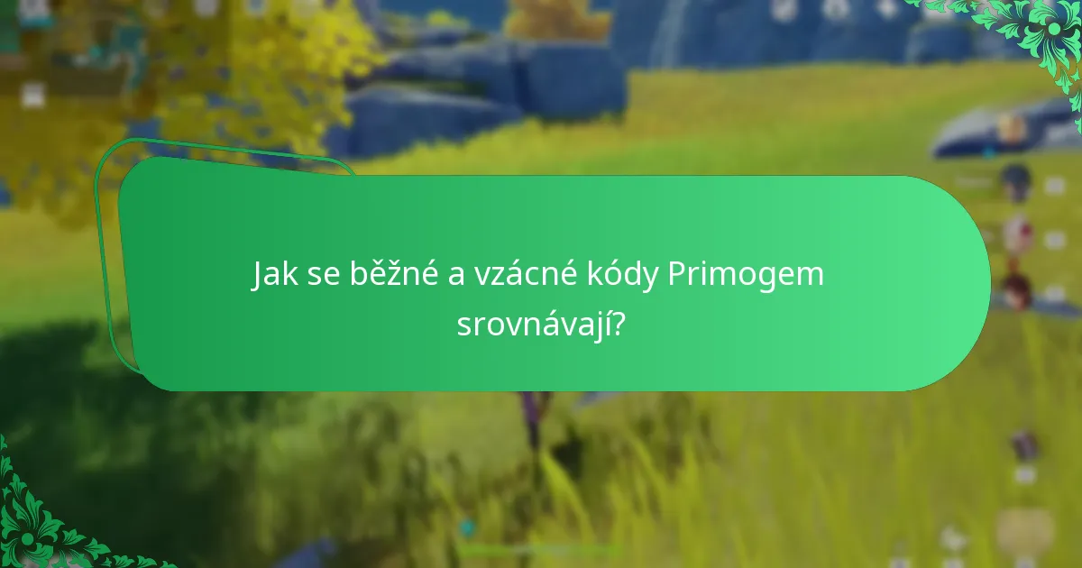 Jak mohou hráči posoudit hodnotu kódů Primogem?