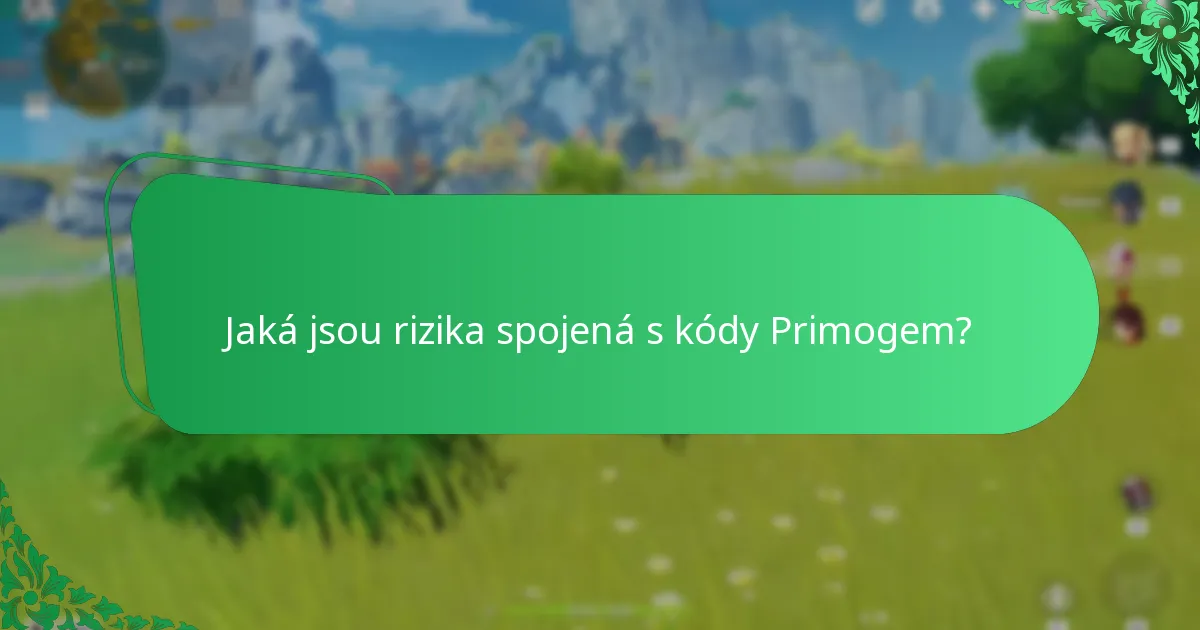 Jak přispívají uživatelské příspěvky k sdílení kódů Primogem?