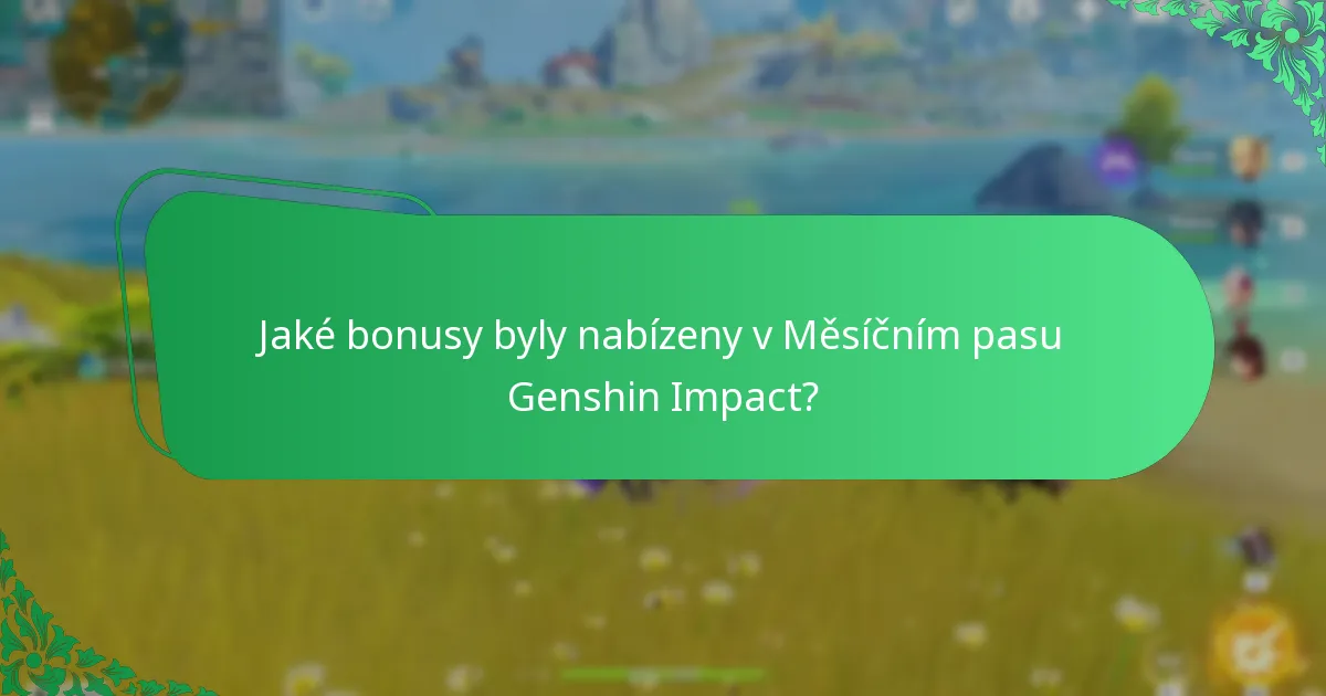 Jaká jsou budoucí očekávání pro Měsíční pas Genshin Impact?