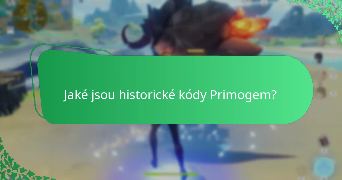 Jak efektivní jsou kódy Primogem?