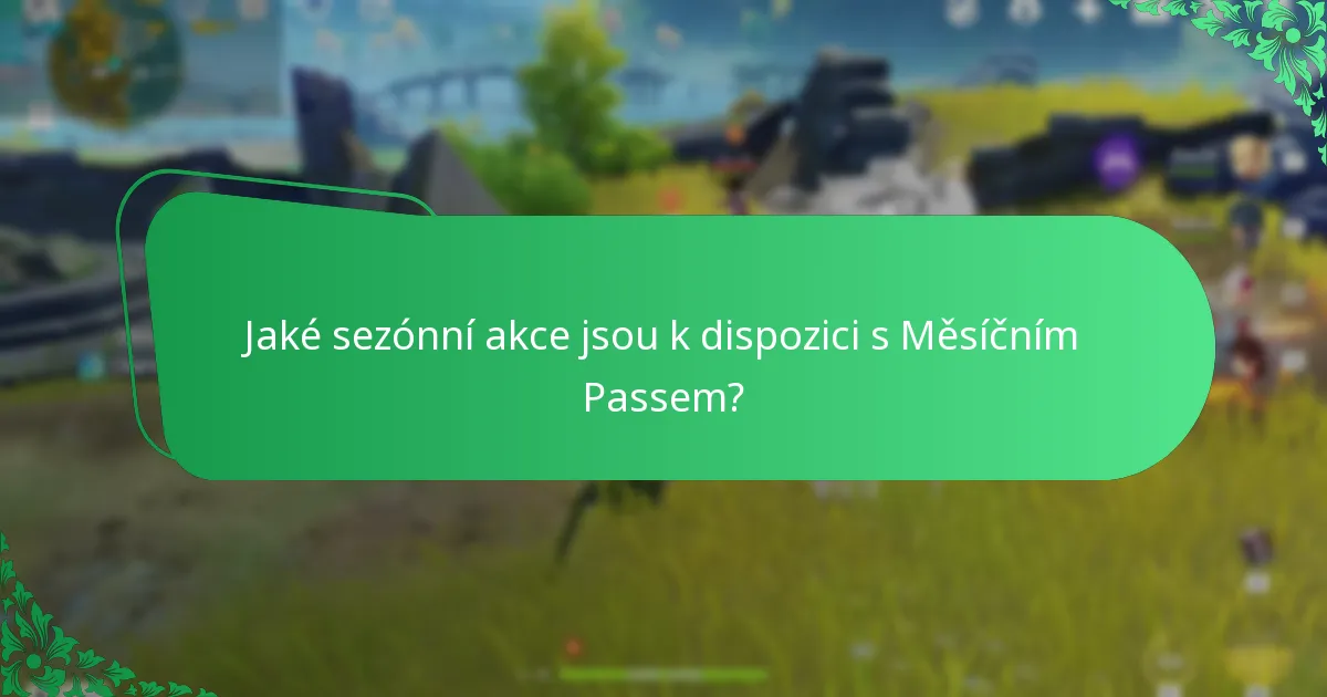Jaké speciální události se shodují s Měsíčním Passem?